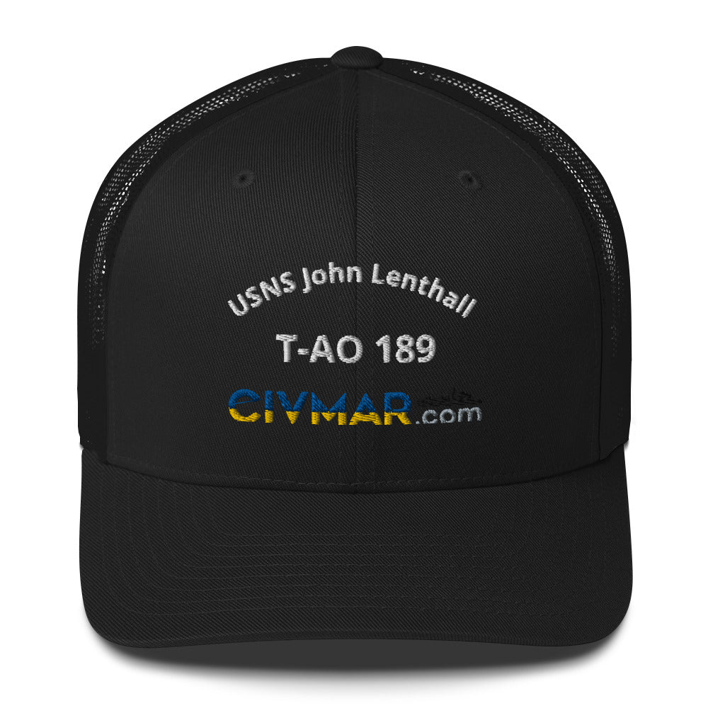 USNS John Lenthall T-AO 189 Trucker Hat