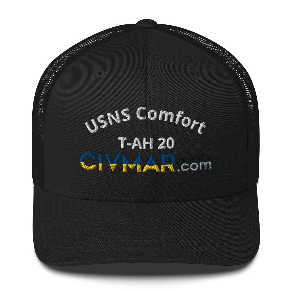 USNS Comfort T-AH 20 Trucker Hat