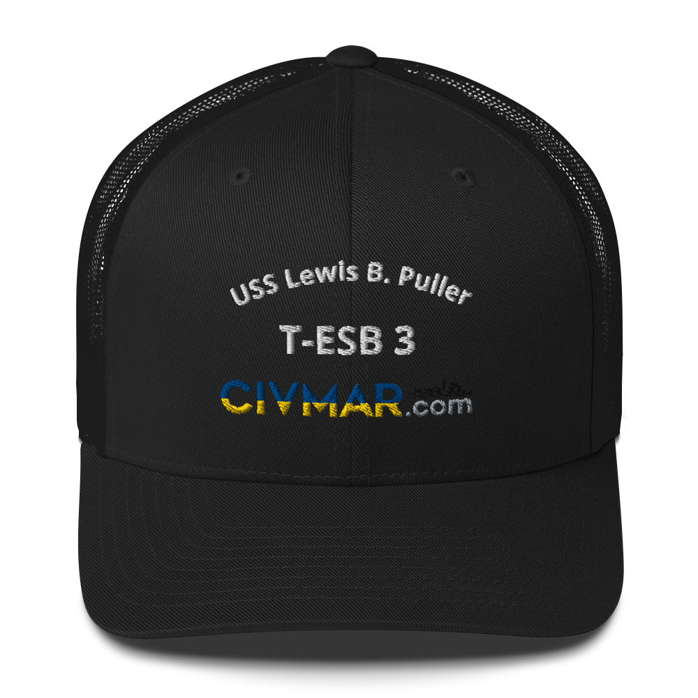 USS Lewis B. Puller T-ESB 3 Trucker Hat