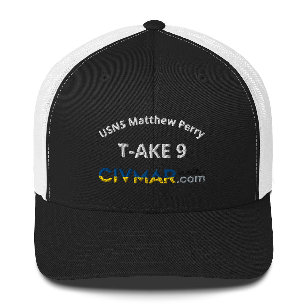 USNS Matthew Perry T-AKE 9 Trucker Hat