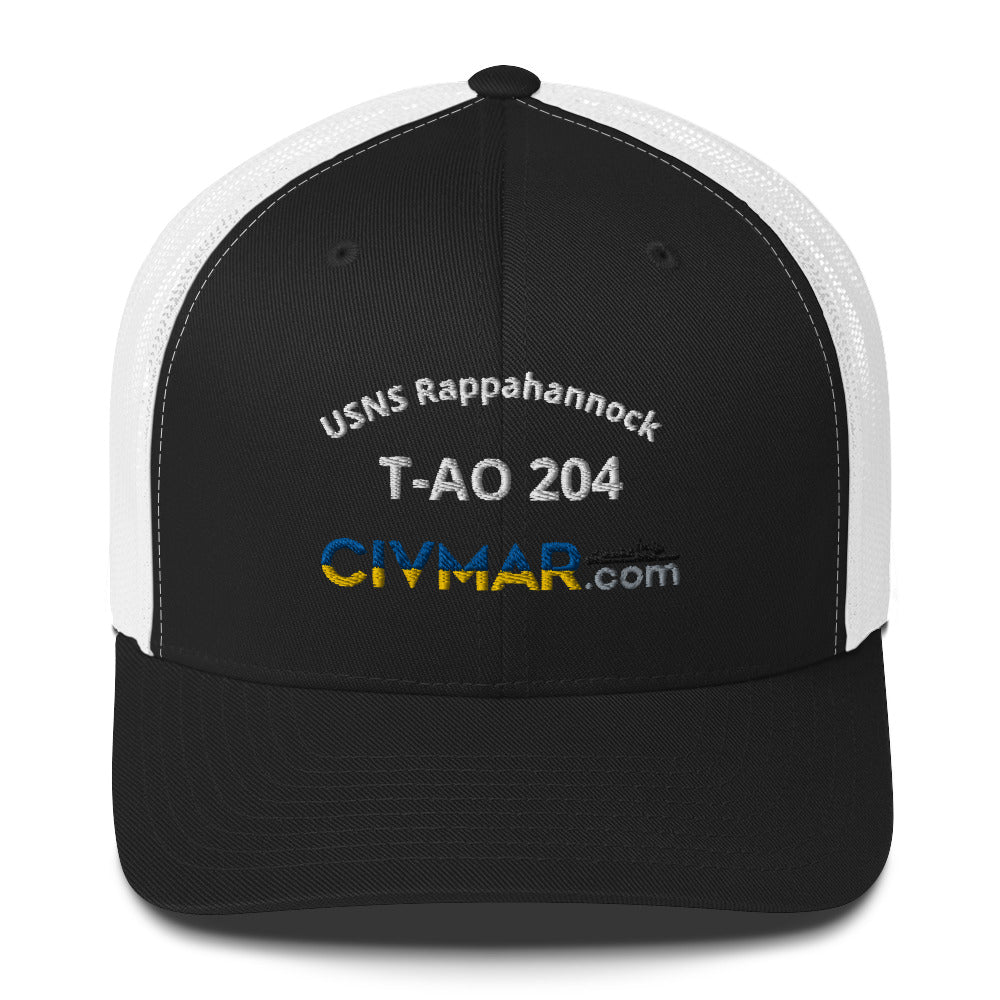 USNS Rappahannock T-AO 204 Trucker Hat