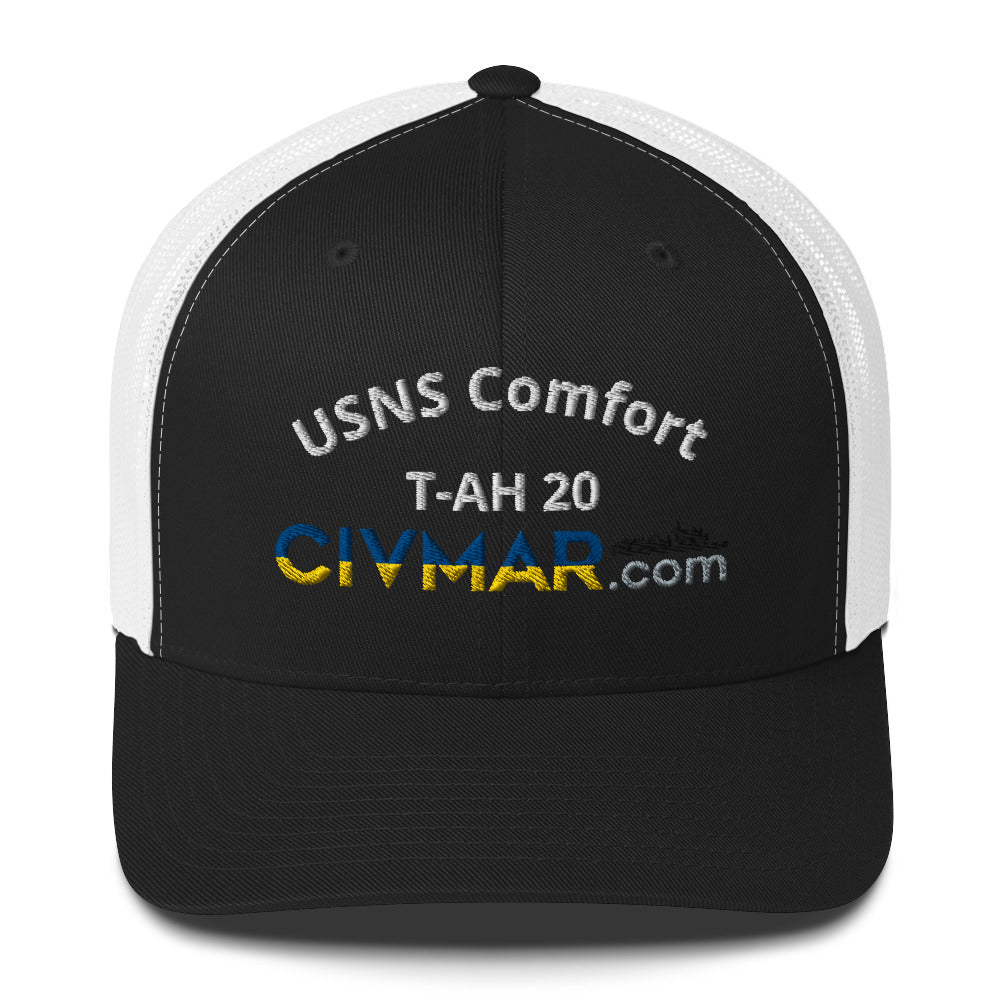 USNS Comfort T-AH 20 Trucker Hat