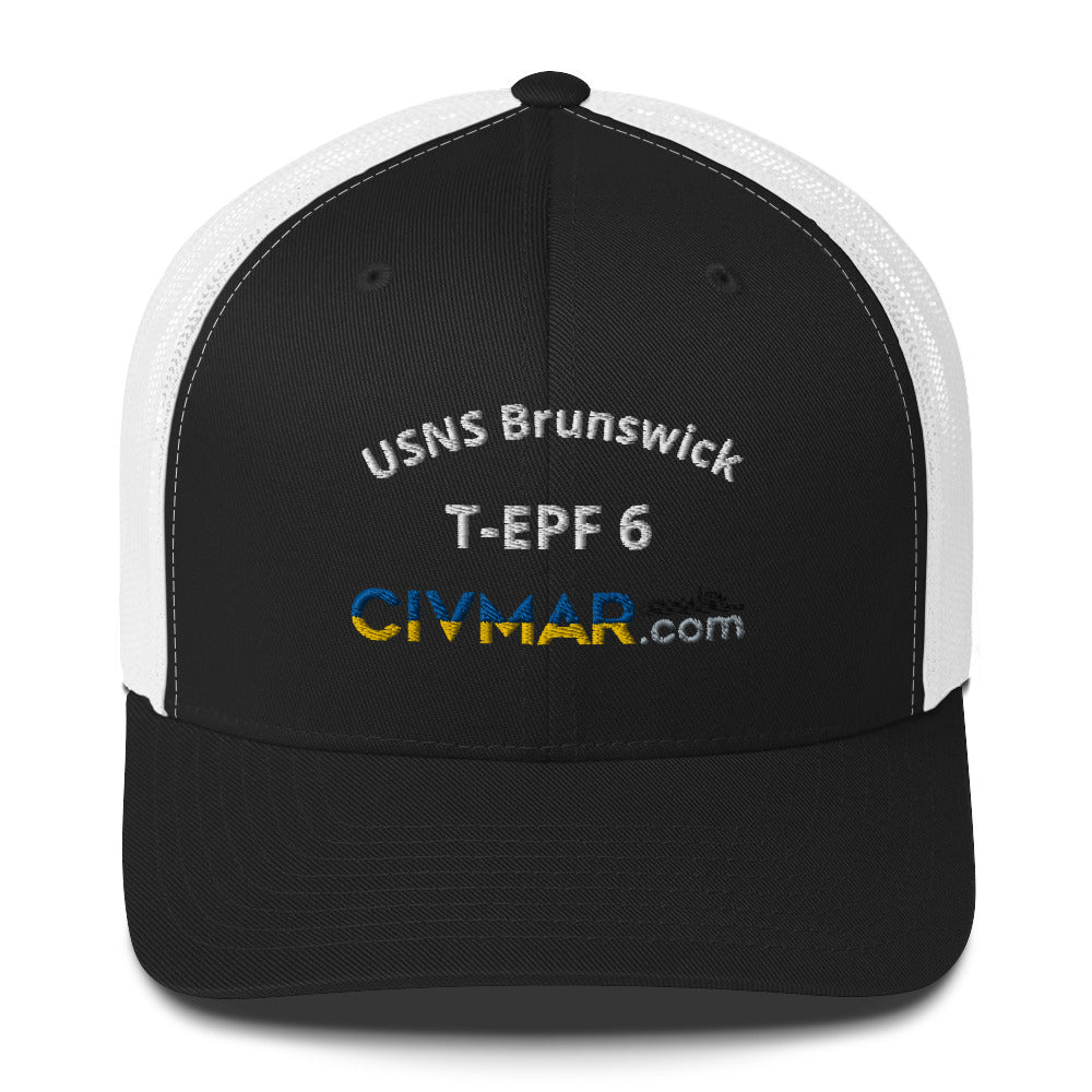 USNS Brunswick T-EPF 6 Trucker Hat