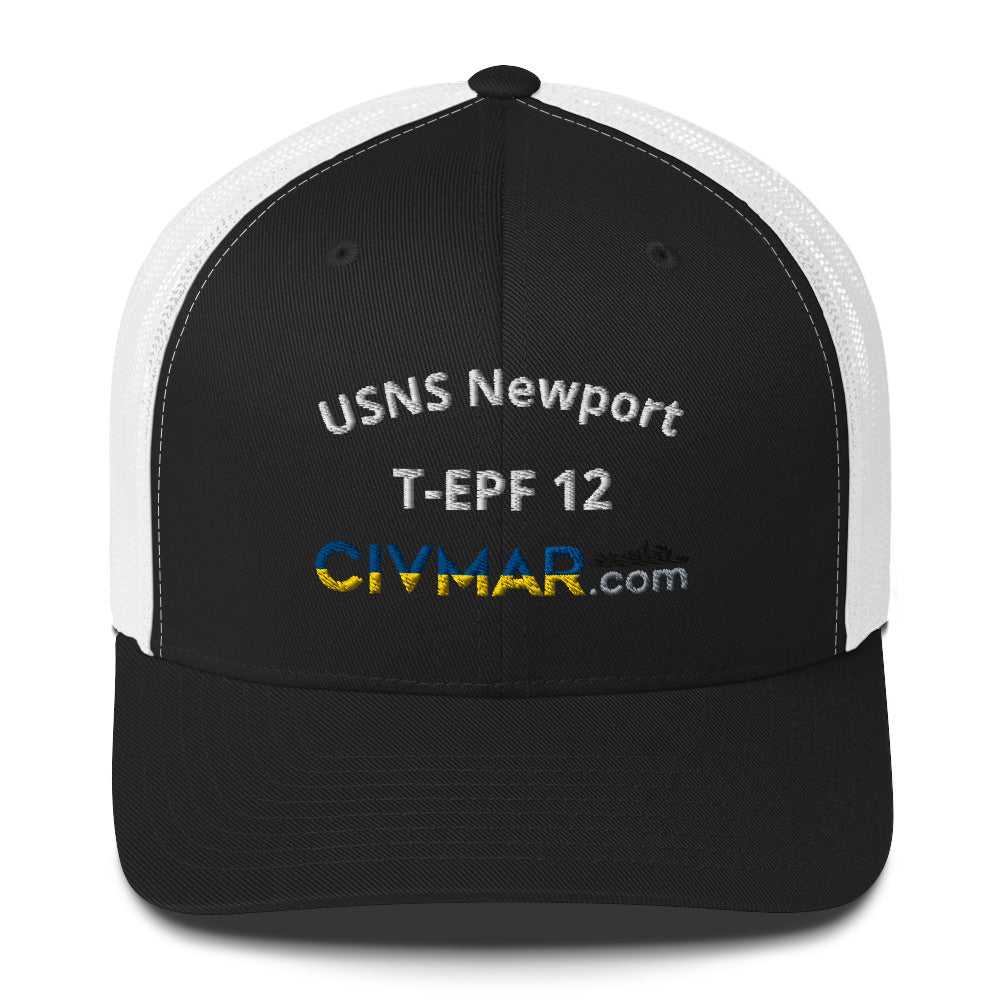 USNS Newport T-EPF 12 Trucker Hat