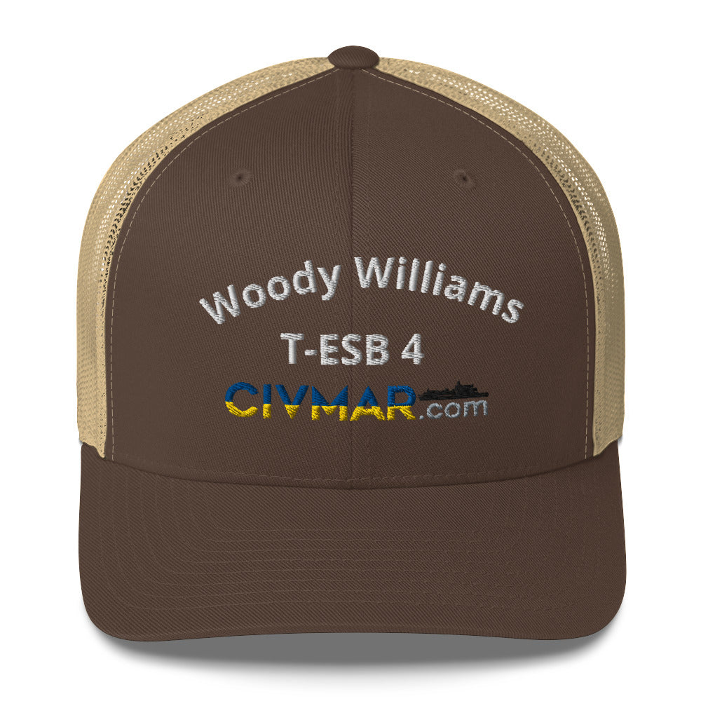 USS Hershel "Woody" Williams T-ESB 4 Trucker Hat