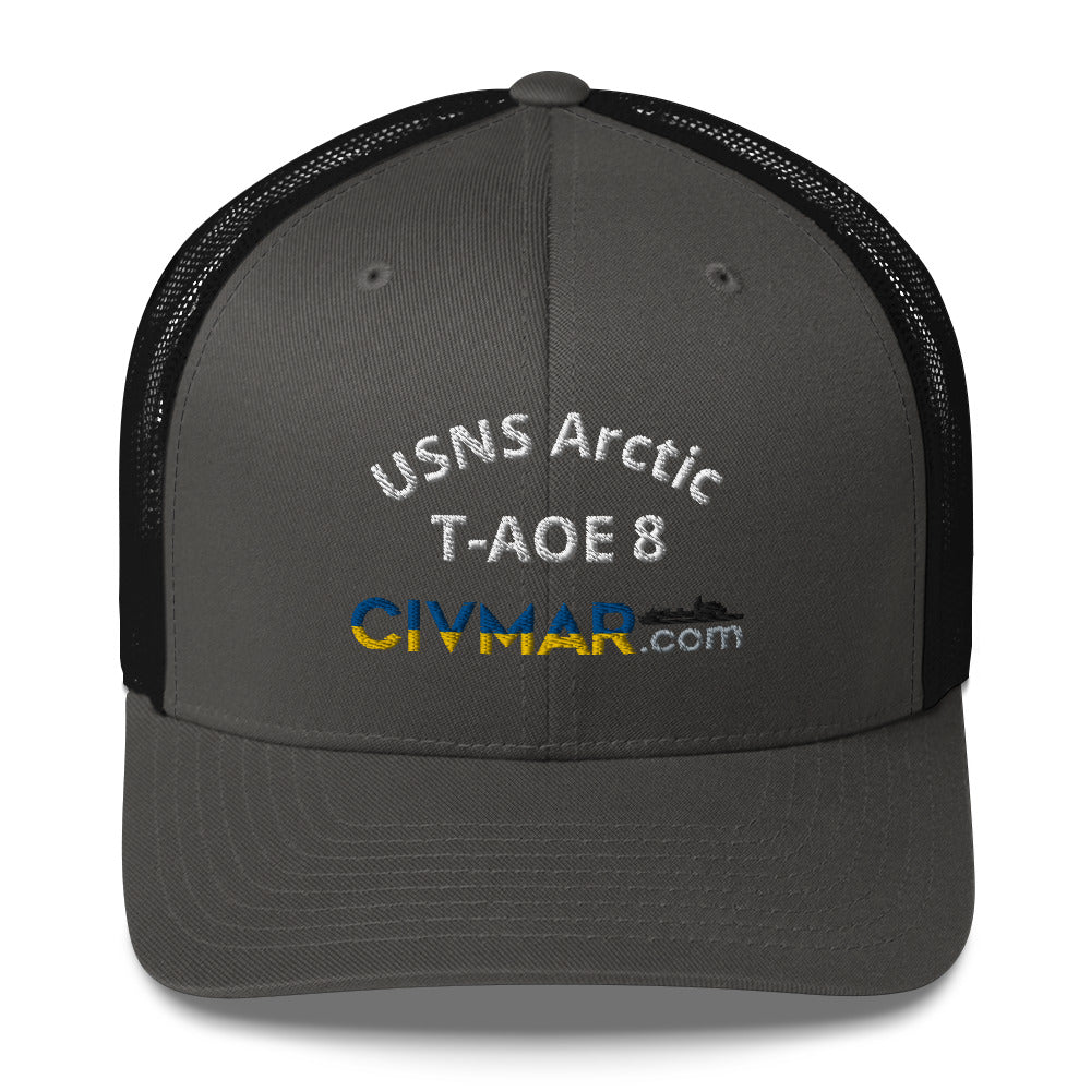 USNS Arctic T-AOE 8 Trucker Hat