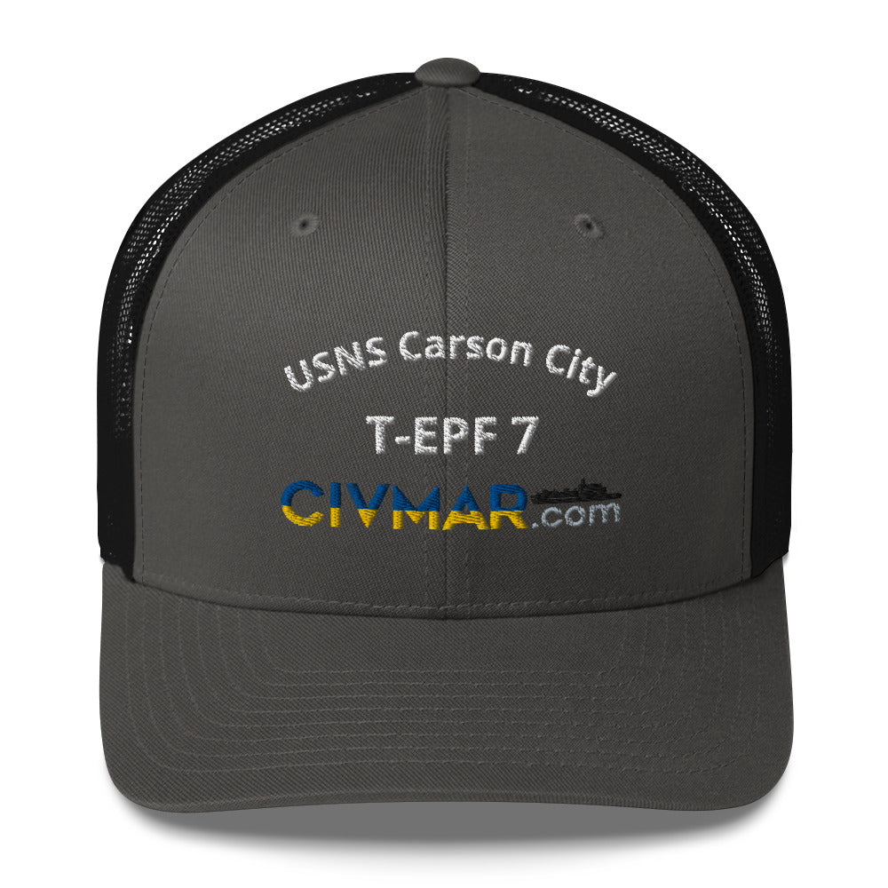 USNS Carson City T-EPF 7 Trucker Hat