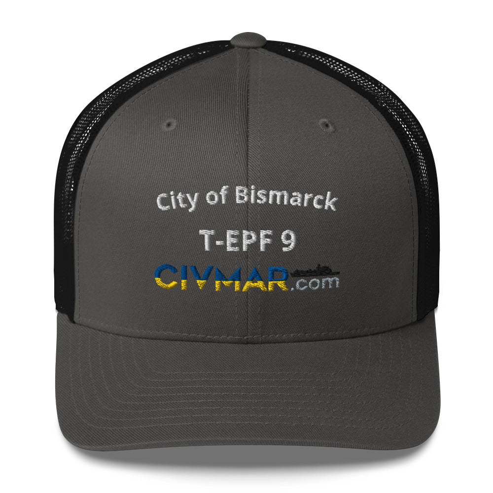 USNS City of Bismarck T-EPF 9 Trucker Hat