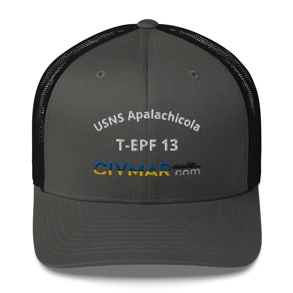 USNS Apalachicola T-EPF 13 Trucker Hat