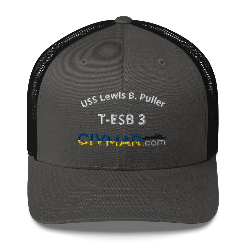 USS Lewis B. Puller T-ESB 3 Trucker Hat