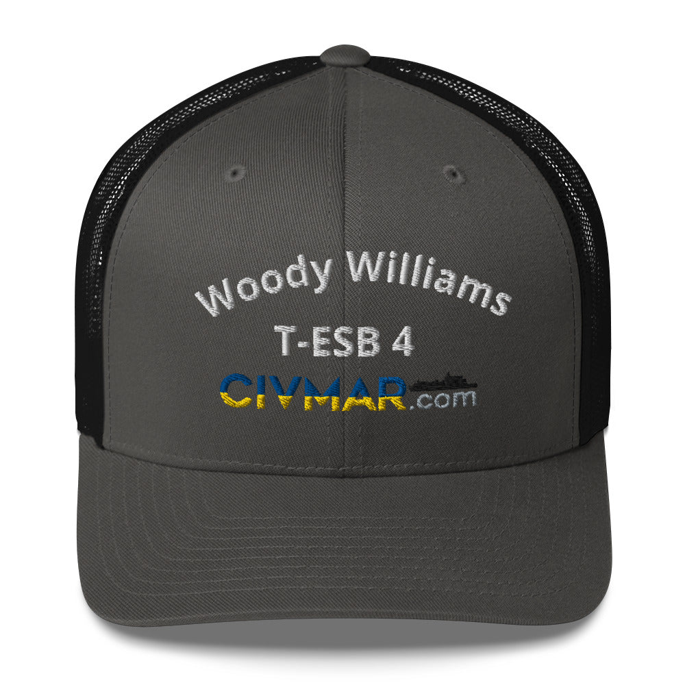 USS Hershel "Woody" Williams T-ESB 4 Trucker Hat