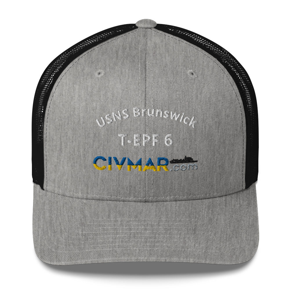 USNS Brunswick T-EPF 6 Trucker Hat