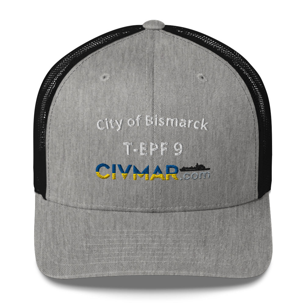 USNS City of Bismarck T-EPF 9 Trucker Hat