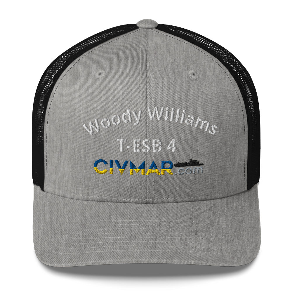 USS Hershel "Woody" Williams T-ESB 4 Trucker Hat