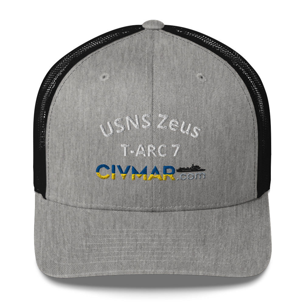 USNS Zeus T-ARC 7 Trucker Hat