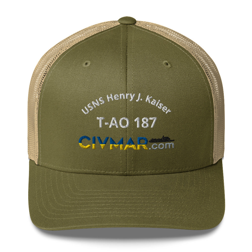 Henry J. Kaiser T-AO 187 Trucker Hat