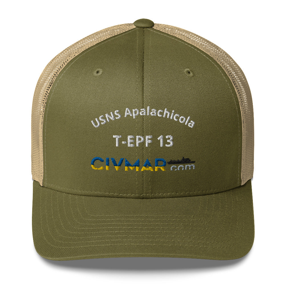 USNS Apalachicola T-EPF 13 Trucker Hat