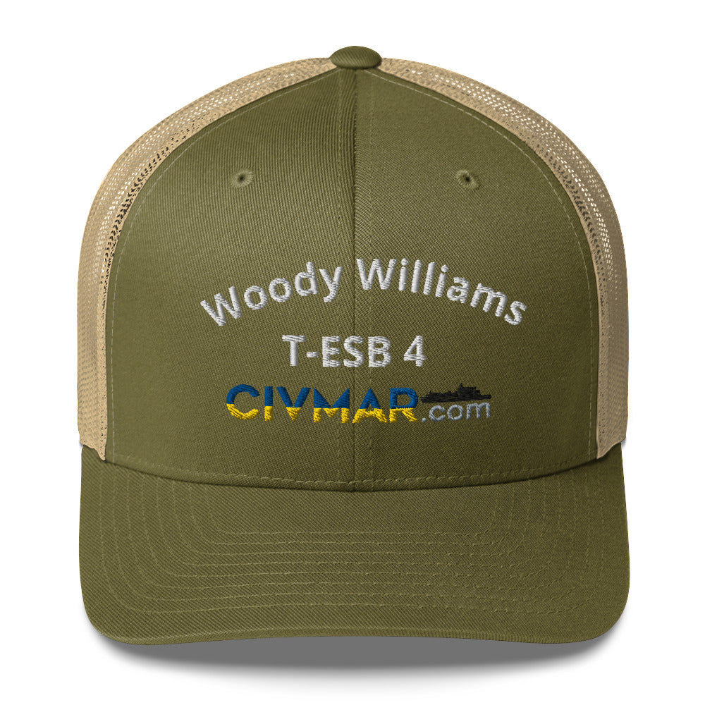 USS Hershel "Woody" Williams T-ESB 4 Trucker Hat