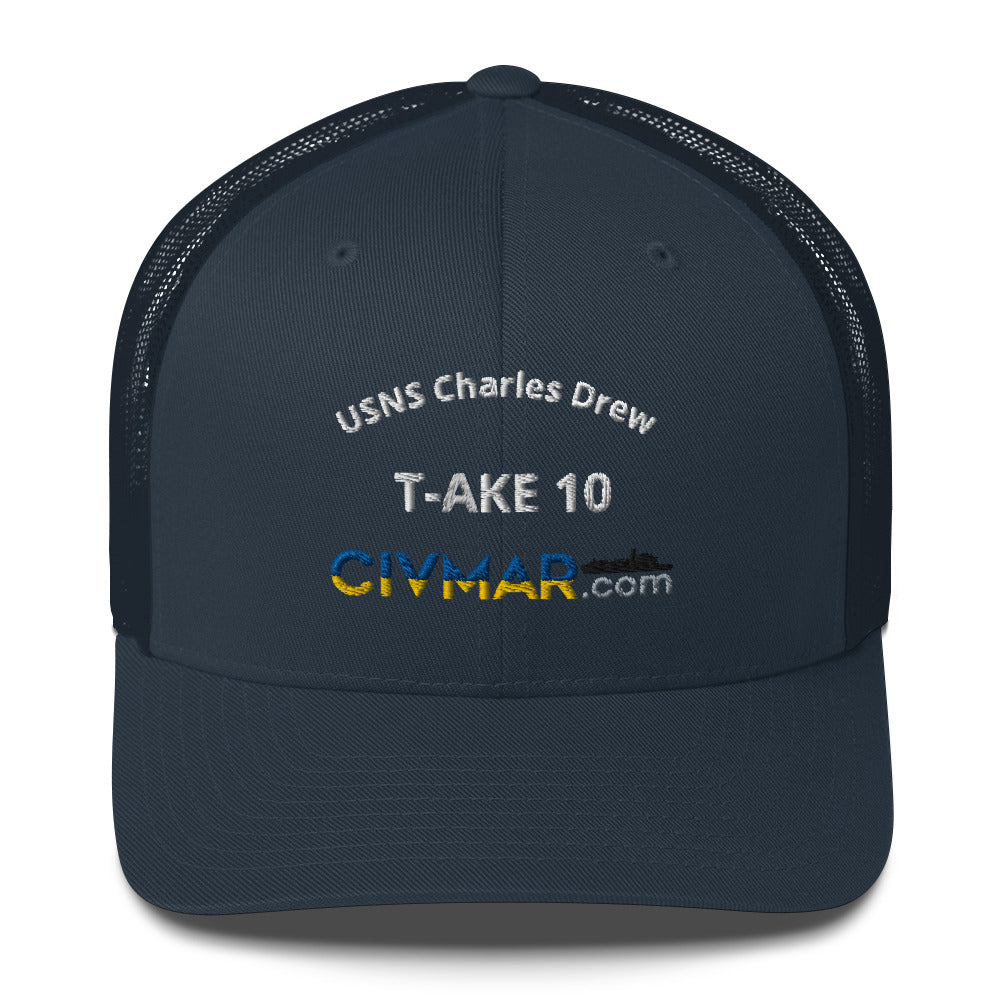 USNS Charles Drew T-AKE Trucker Hat