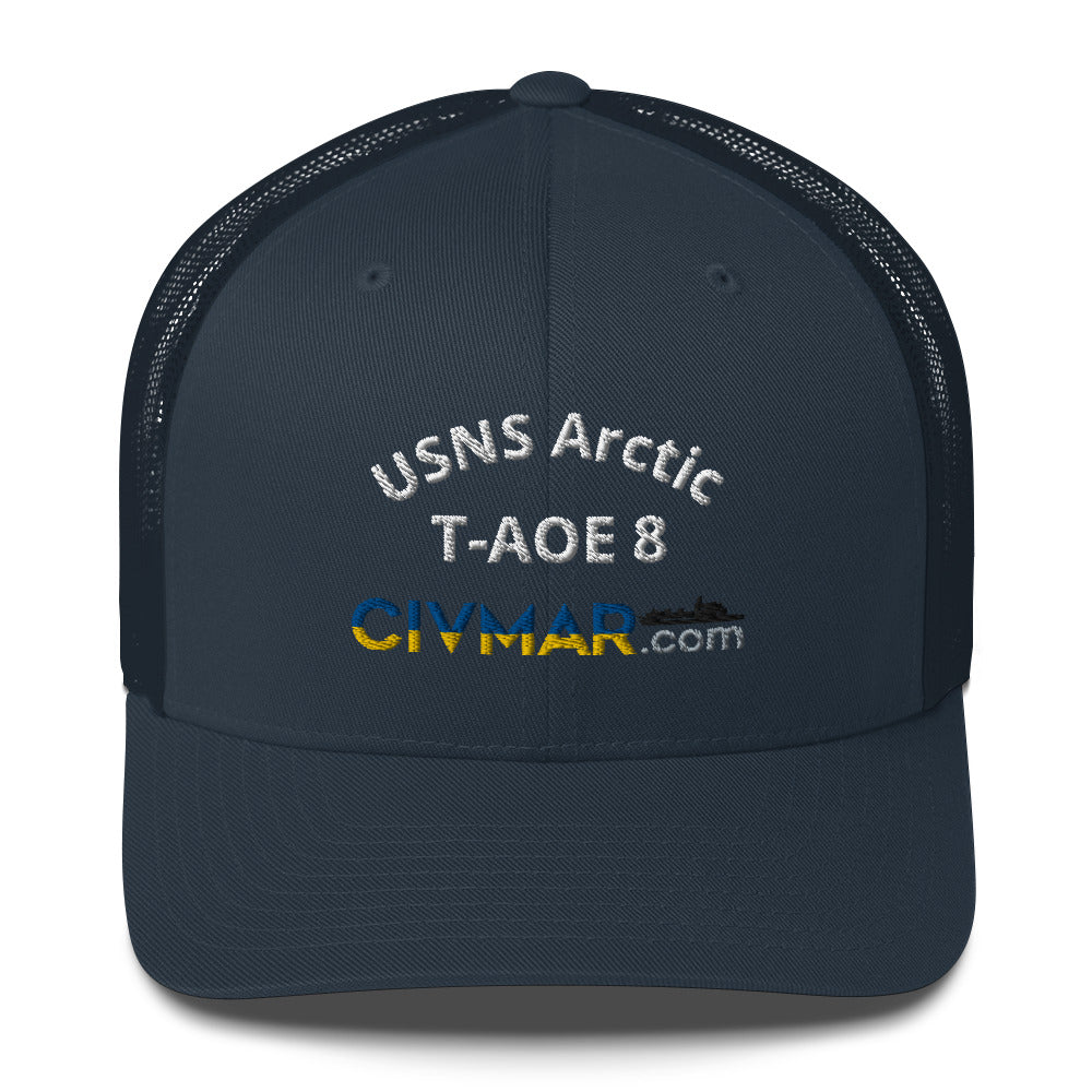 USNS Arctic T-AOE 8 Trucker Hat