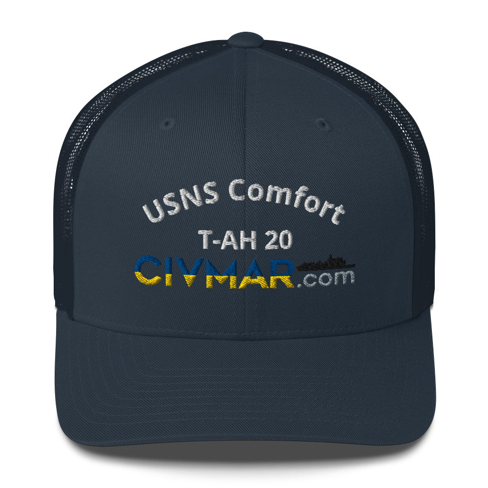 USNS Comfort T-AH 20 Trucker Hat