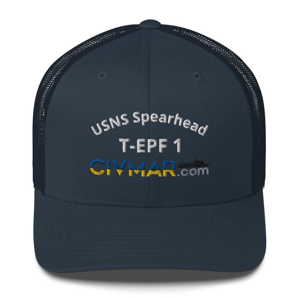 USNS Spearhead T-EPF 1 Trucker Hat