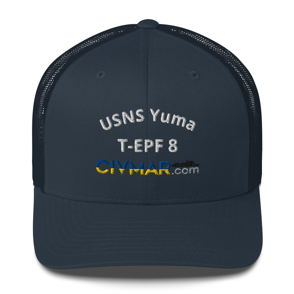 USNS Yuma T-EPF 8 Trucker Hat