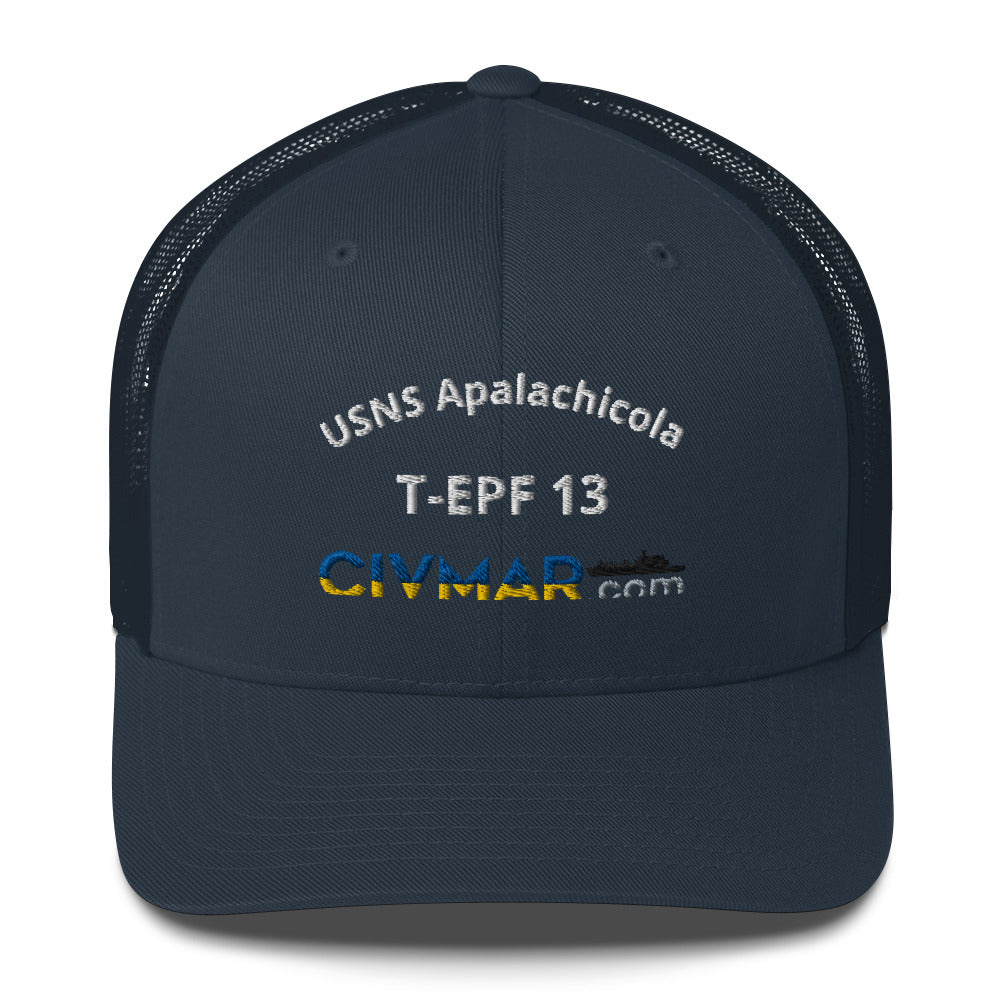 USNS Apalachicola T-EPF 13 Trucker Hat