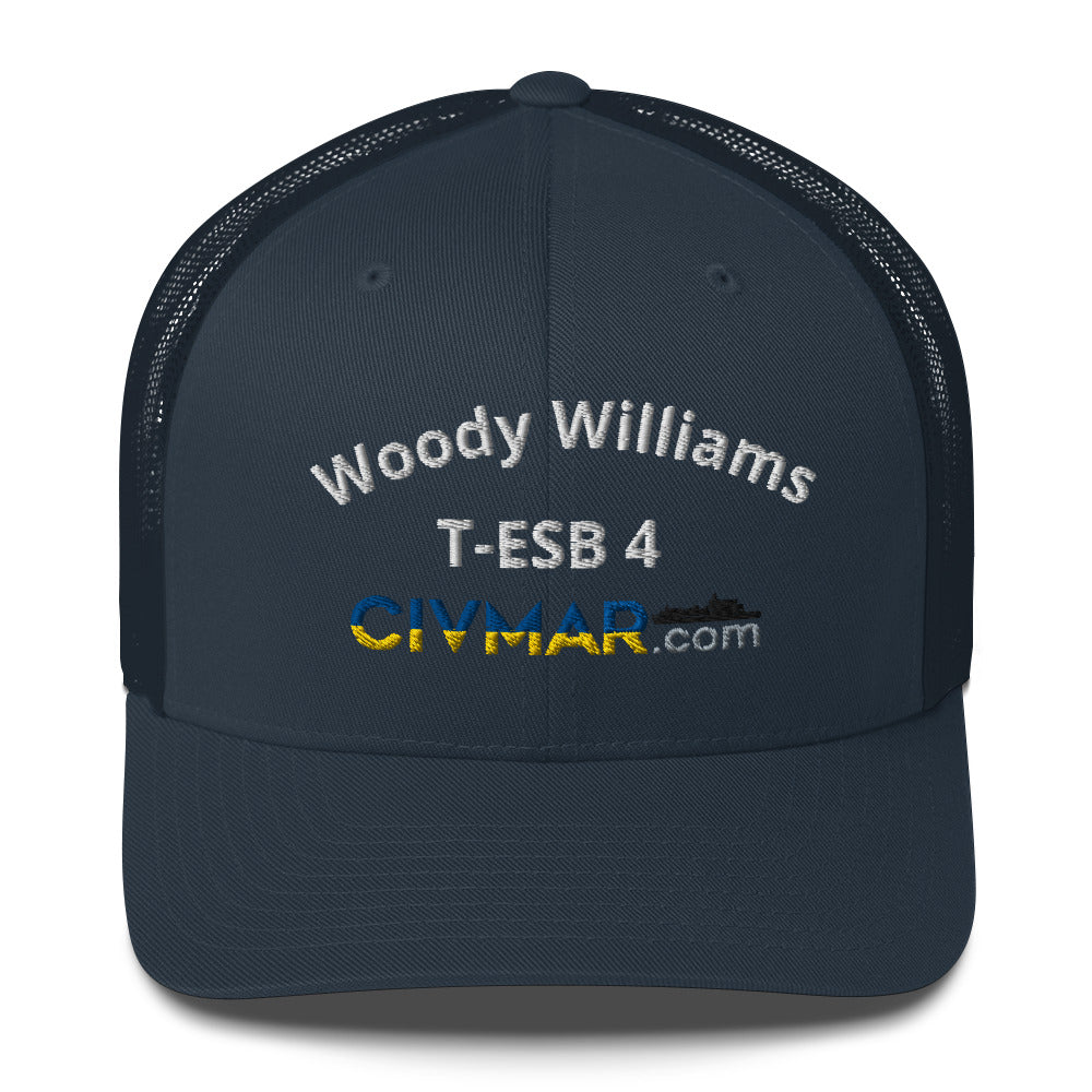 USS Hershel "Woody" Williams T-ESB 4 Trucker Hat