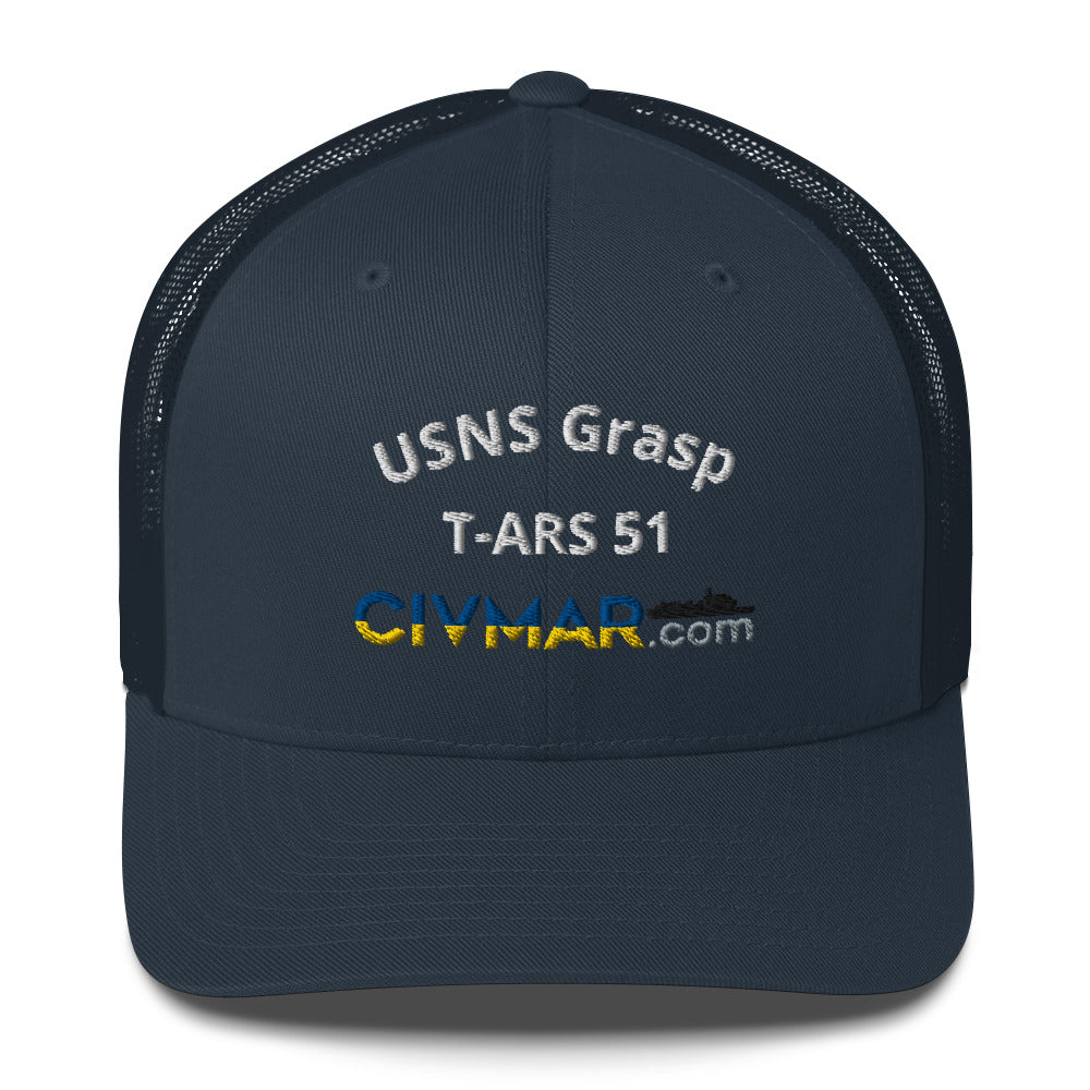 USNS Grasp T-ARS 51 Trucker Hat