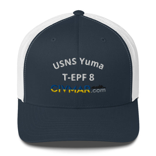 USNS Yuma T-EPF 8 Trucker Hat