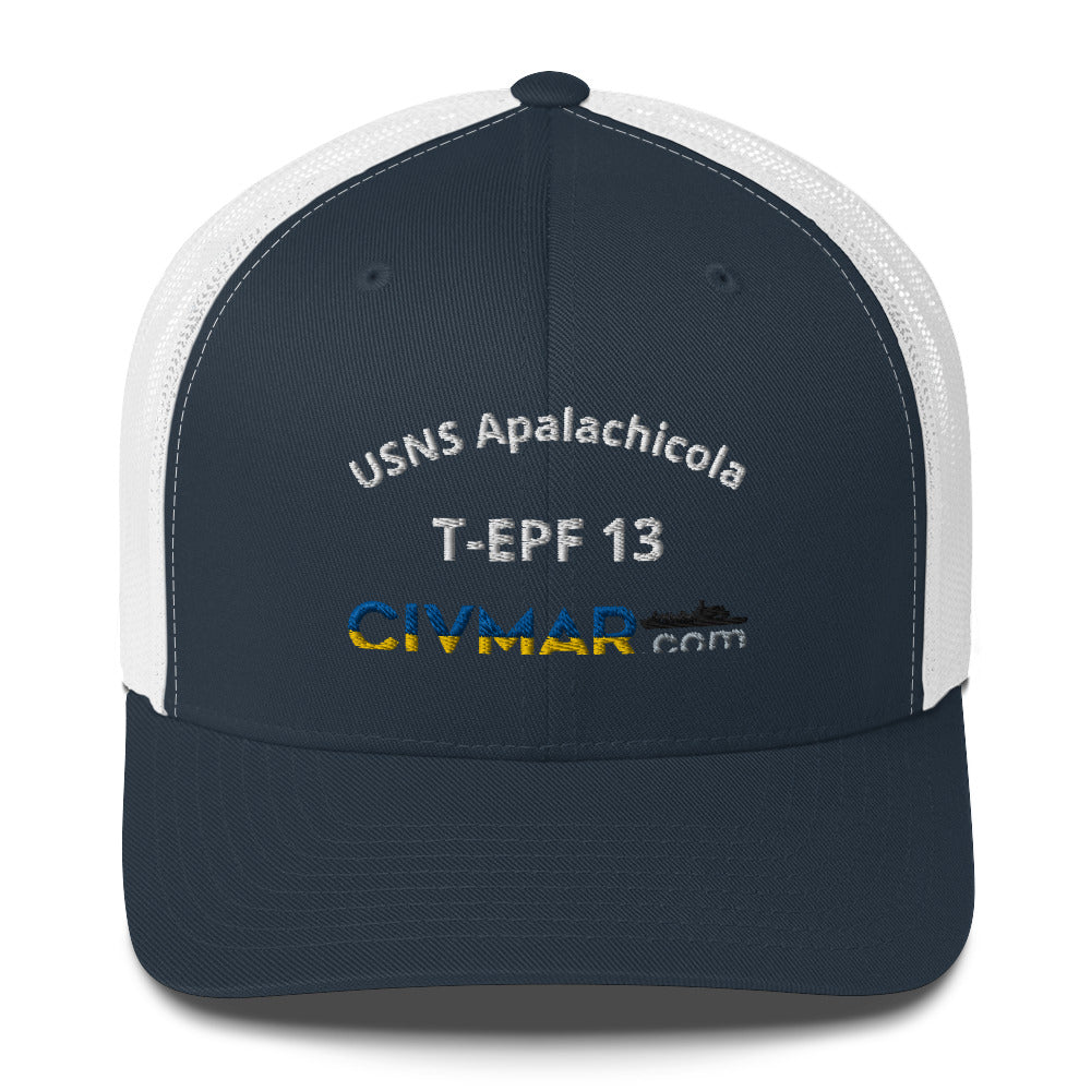 USNS Apalachicola T-EPF 13 Trucker Hat