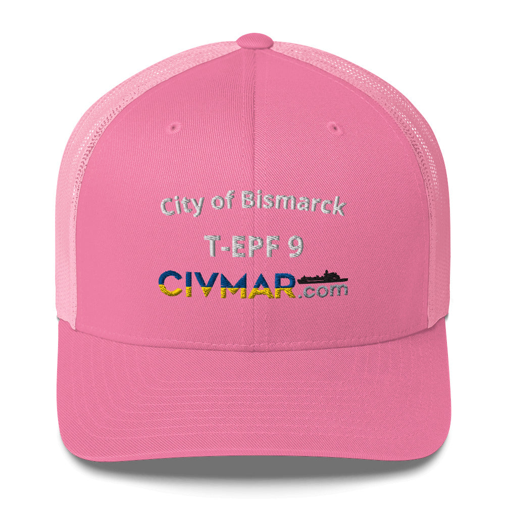 USNS City of Bismarck T-EPF 9 Trucker Hat