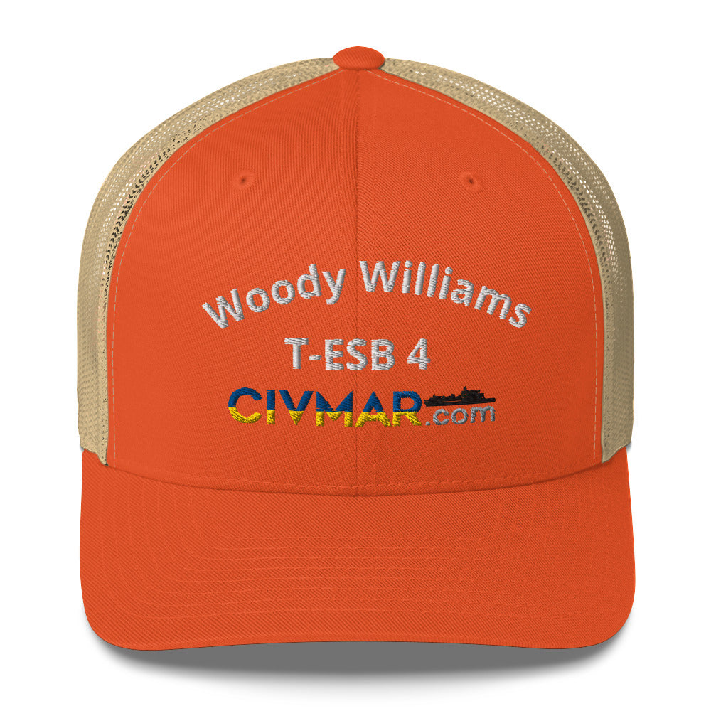 USS Hershel "Woody" Williams T-ESB 4 Trucker Hat