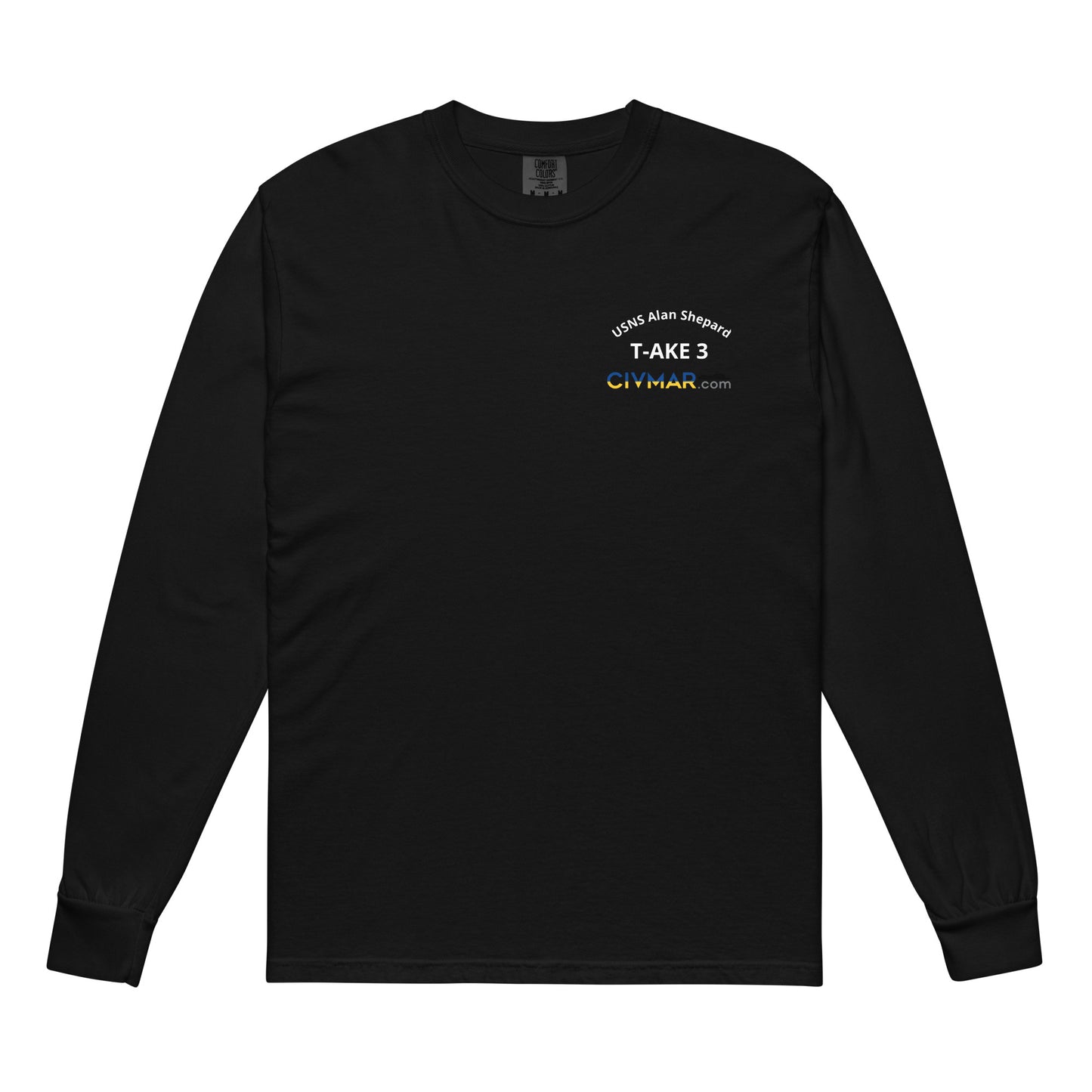 USNS Alan Shepard T-AKE 3 Long Sleeve T-Shirt