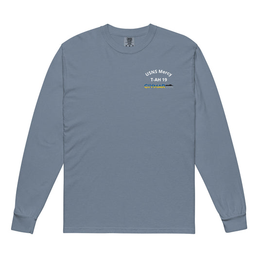 USNS Mercy T-AH 19 Long Sleeve T-Shirt