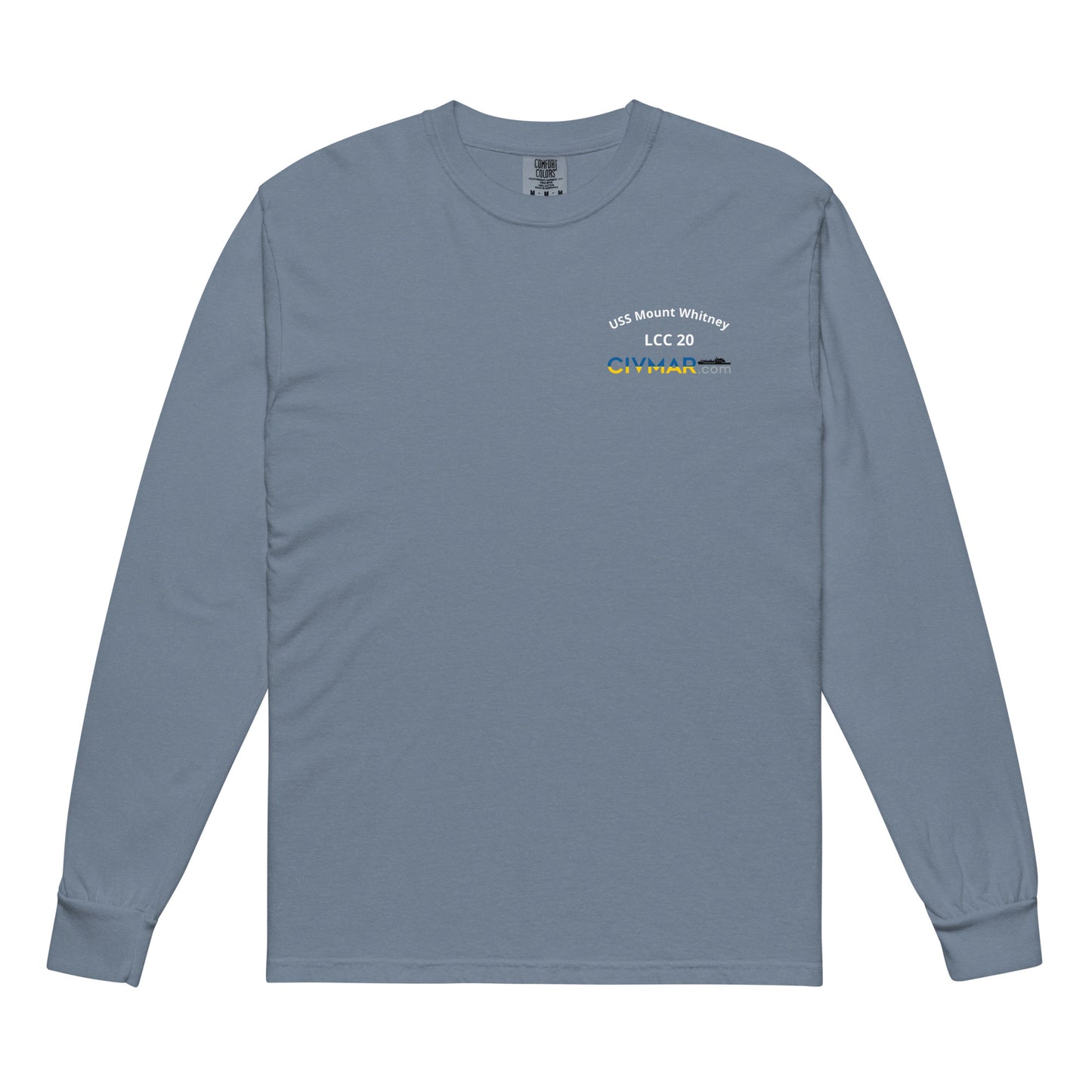 USS Mount Whitney LCC 20 Long Sleeve T-Shirt