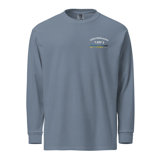 USNS Millinocket T-EPF 3 Long Sleeve T-Shirt