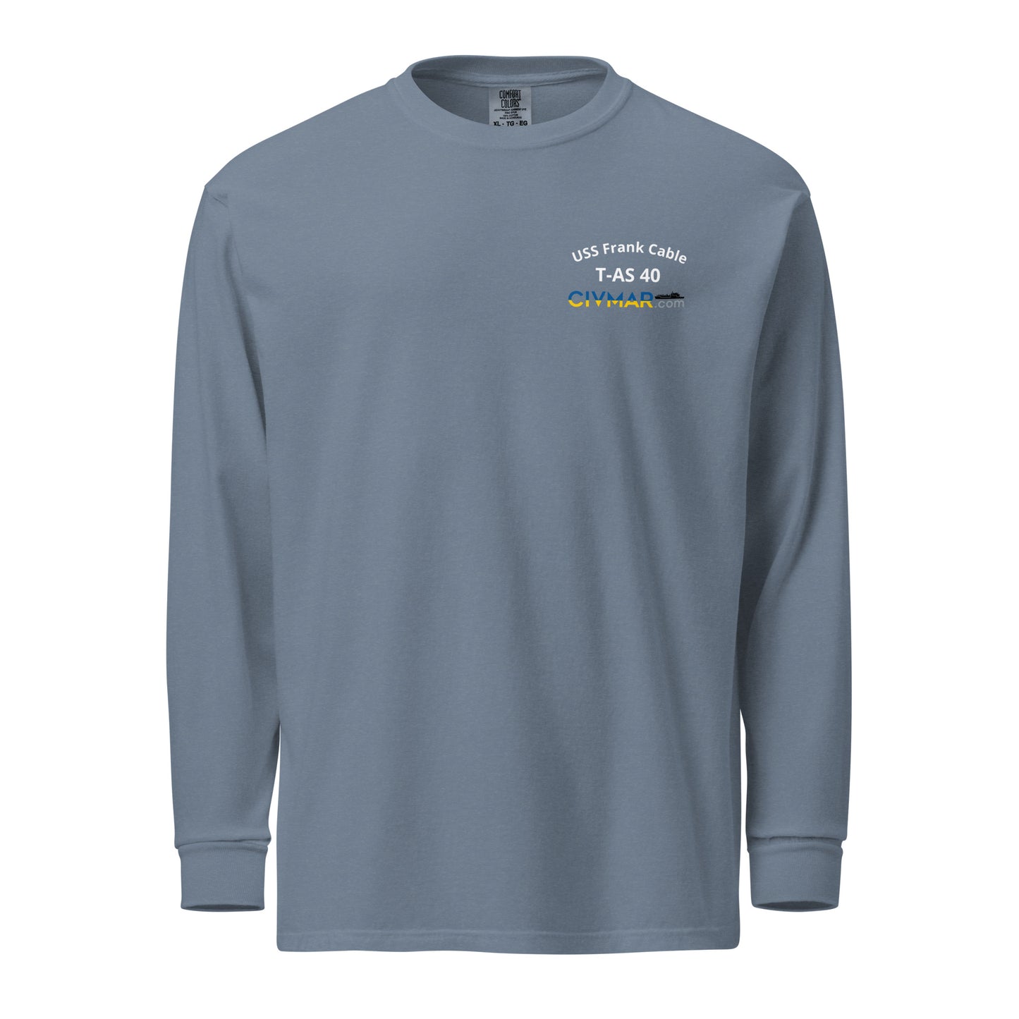 USS Frank Cable T-AS 40 Long Sleeve T-Shirt