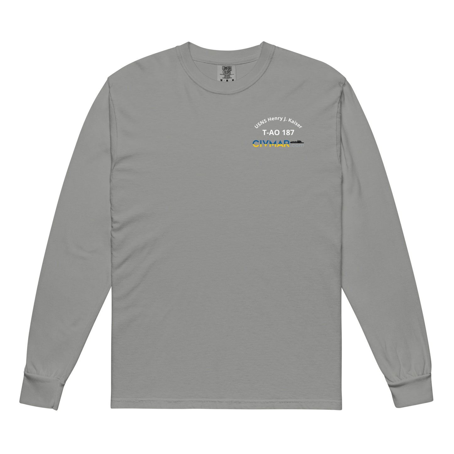 USNS Henry J Kaiser T-AO 187 Long Sleeve T-Shirt