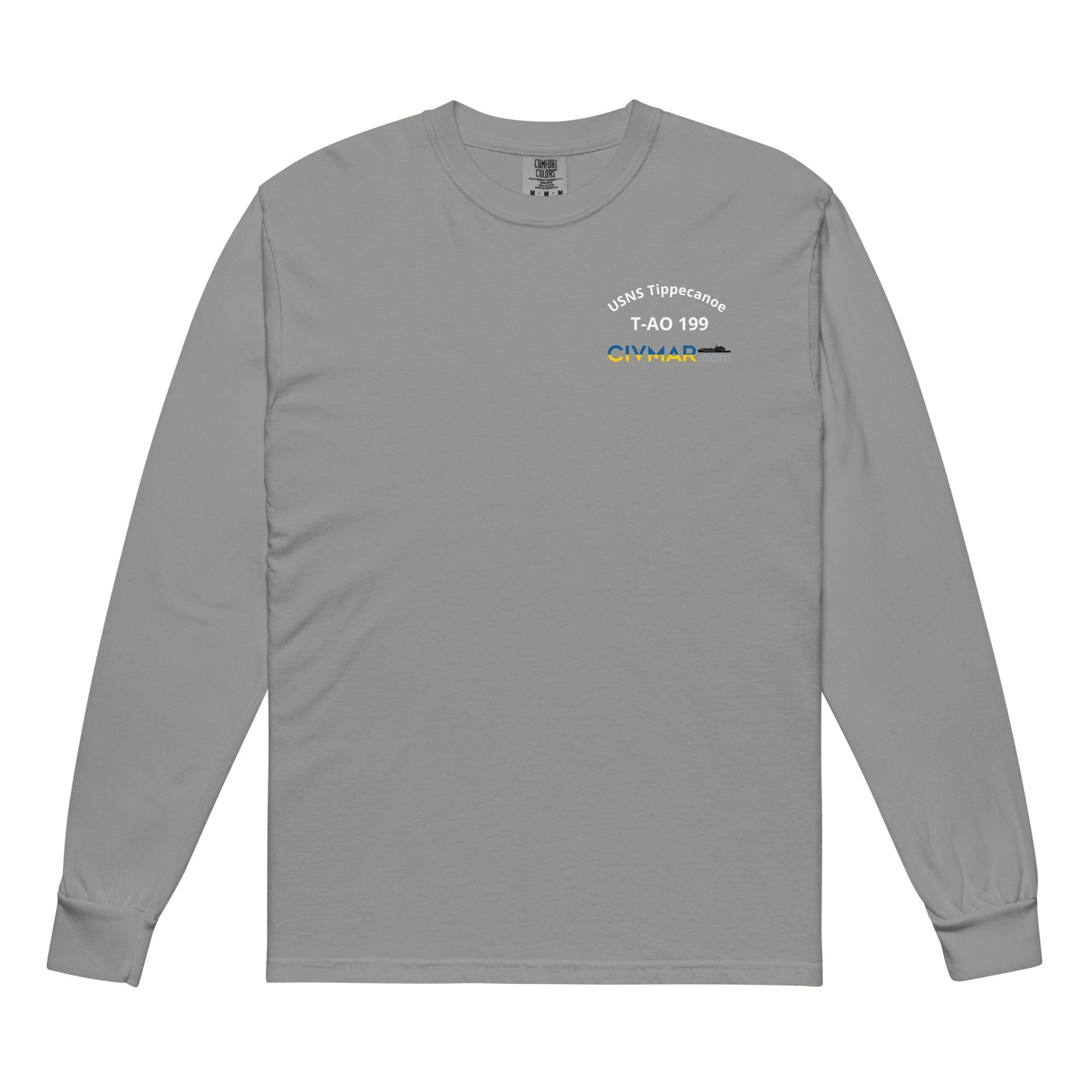 USNS Tippecanoe T-AO 199 Long Sleeve T-Shirt