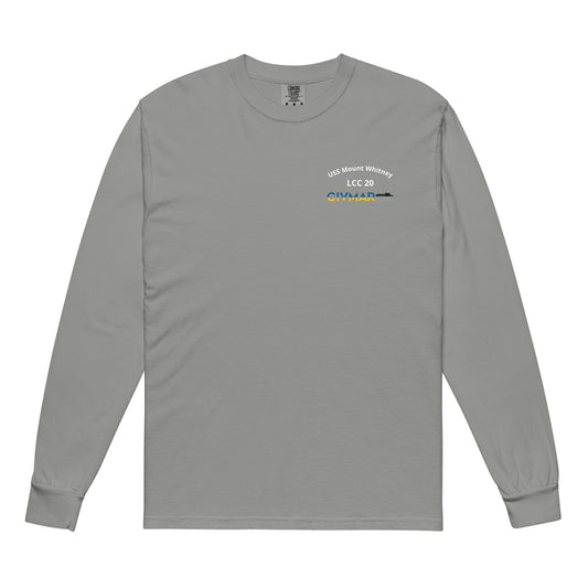 USS Mount Whitney LCC 20 Long Sleeve T-Shirt