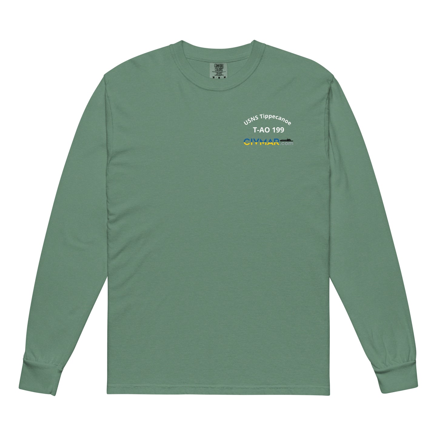 USNS Tippecanoe T-AO 199 Long Sleeve T-Shirt