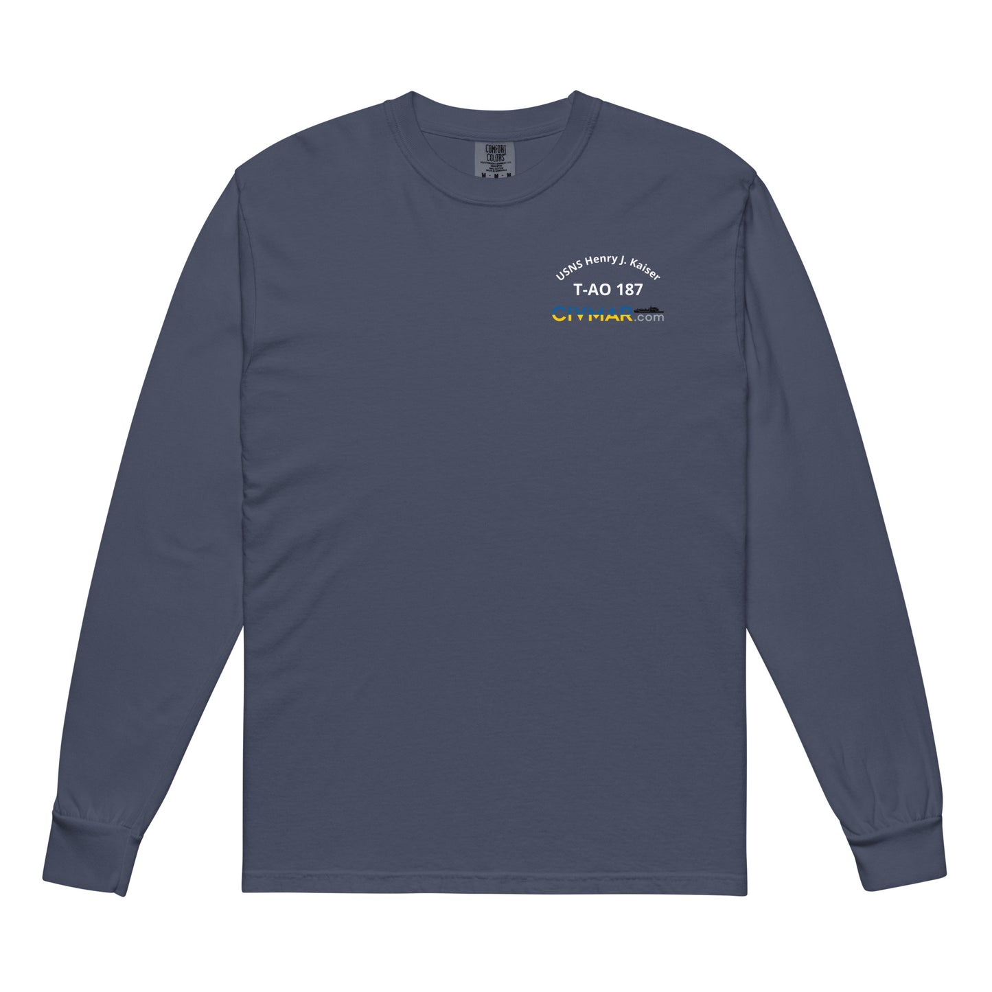 USNS Henry J Kaiser T-AO 187 Long Sleeve T-Shirt