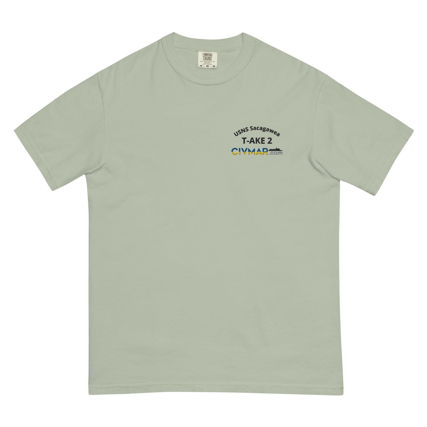 USNS Sacagawea T-AKE 2 Short Sleeve T-Shirt