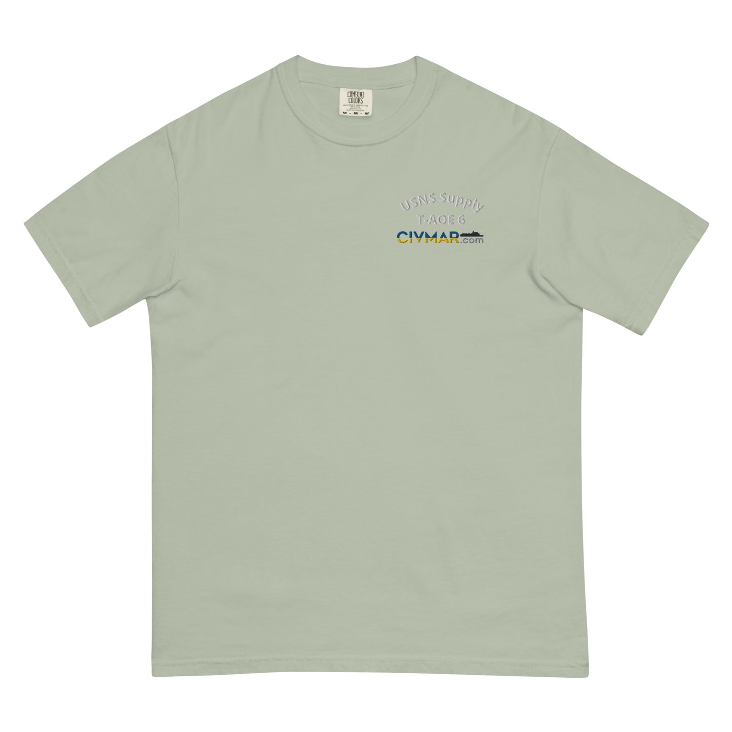 USNS Supply T-AOE 6 Short Sleeve T-Shirt