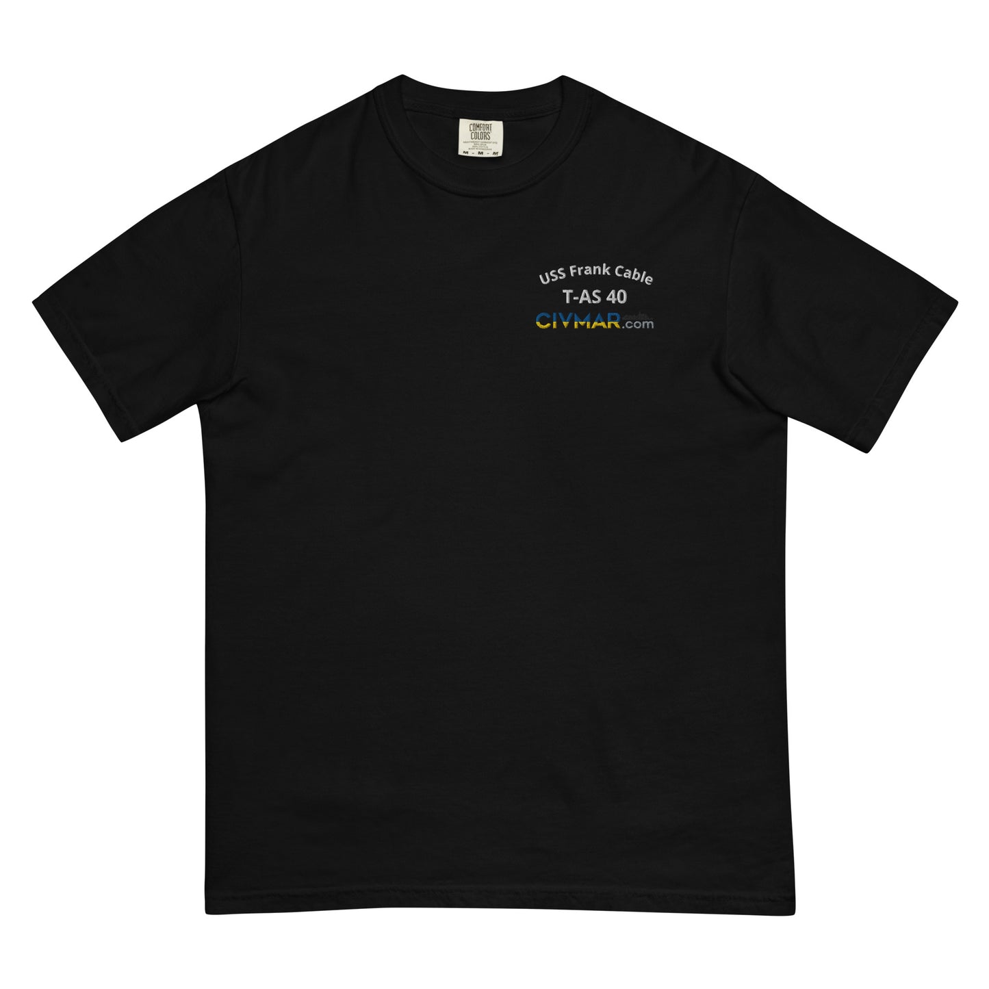 USS Frank Cable T-AS 40 Short Sleeve T-Shirt