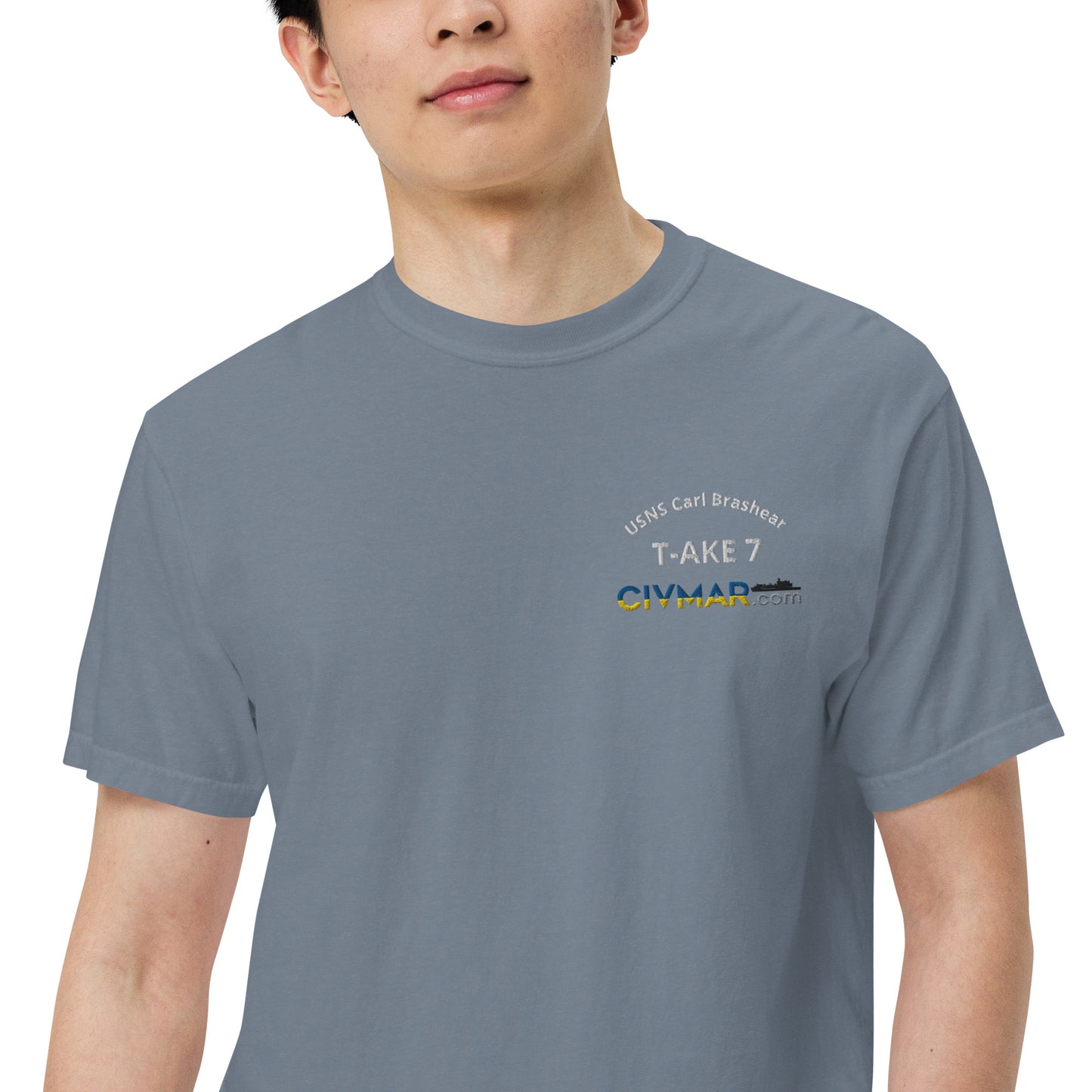 USNS Carl Brashear T-AKE 7 Short Sleeve T-Shirt