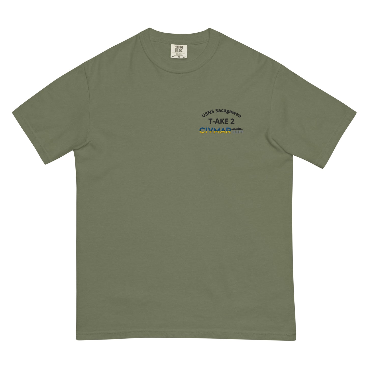 USNS Sacagawea T-AKE 2 Short Sleeve T-Shirt