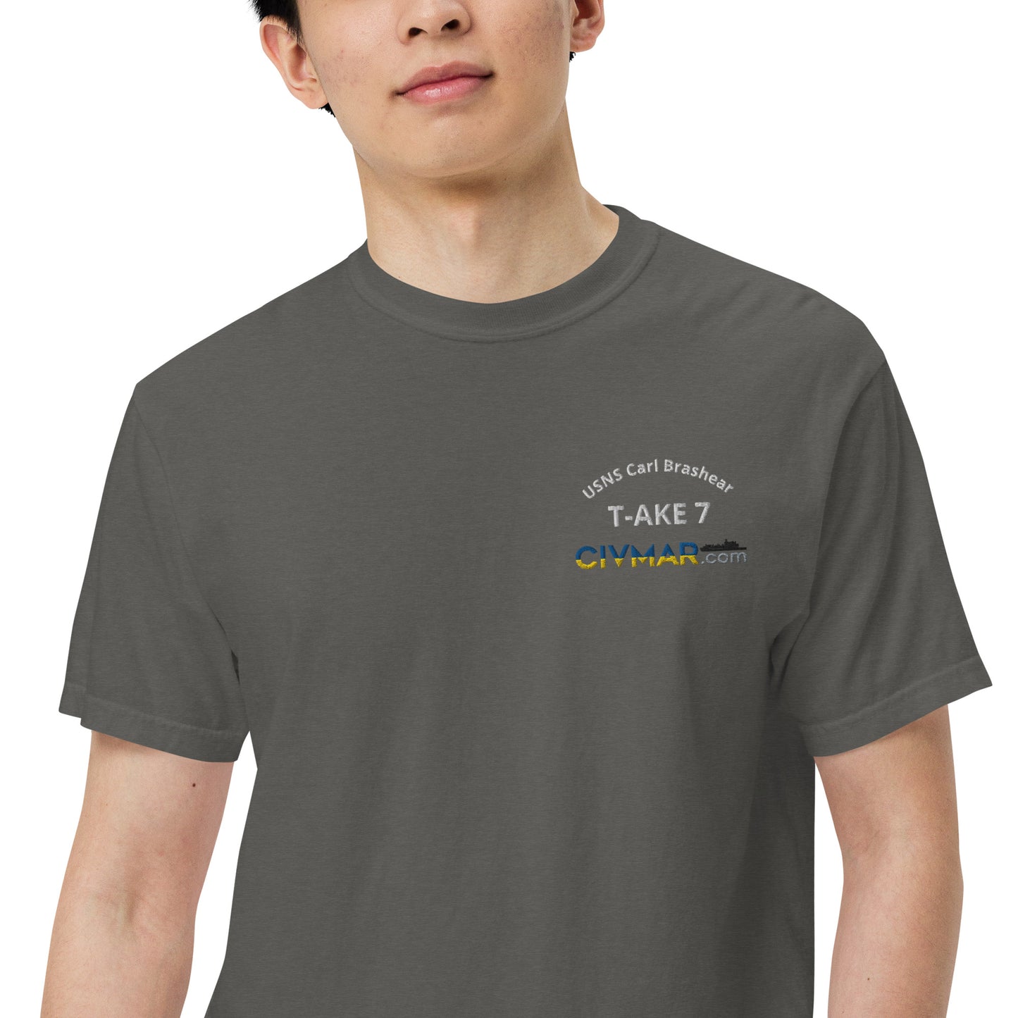 USNS Carl Brashear T-AKE 7 Short Sleeve T-Shirt